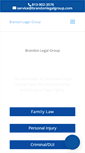 Mobile Screenshot of brandonlegalgroup.com